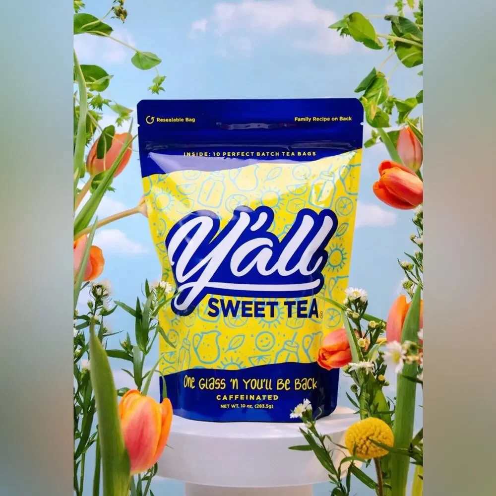 NEW Y’ALL BLACKBERRY BLAST TEA FACTORY SEALED 10 GALLONS LIMITED EDITION